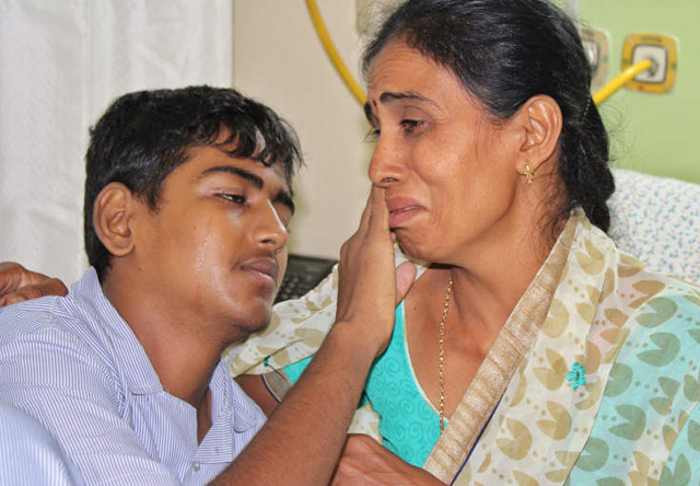 Nithin from Bangalore is fighting cancer (Leukemia) for the third time now and his mother, a poor farmer, has no means to afford the treatment he needs. Together, we can help save Nithin's life.
